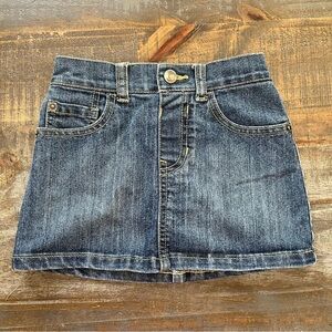 Denim skirt size 4T